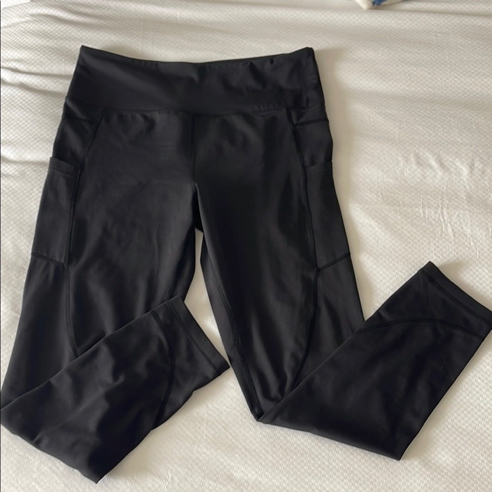 Black High-Waisted Leggings